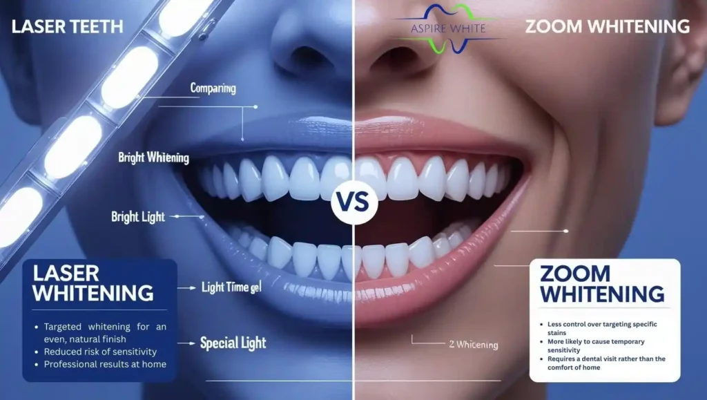 Laser Teeth Whitening vs. Zoom Whitening Bexley